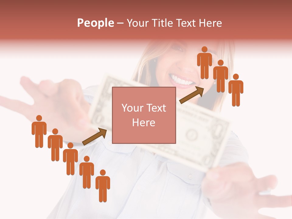 Woman Wealth Investment PowerPoint Template