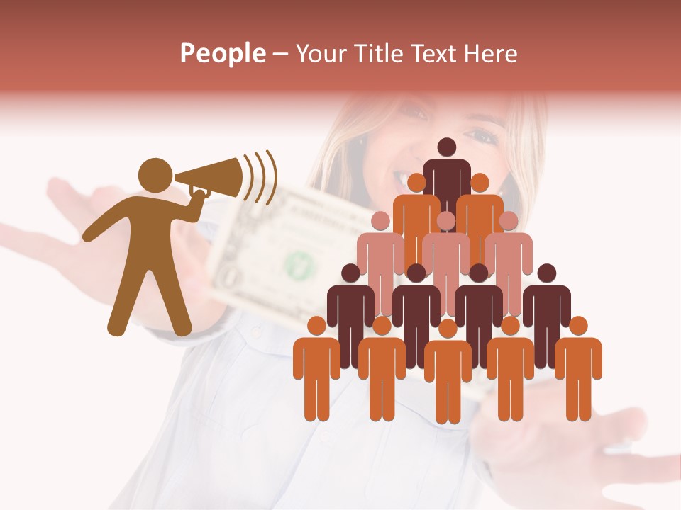 Woman Wealth Investment PowerPoint Template