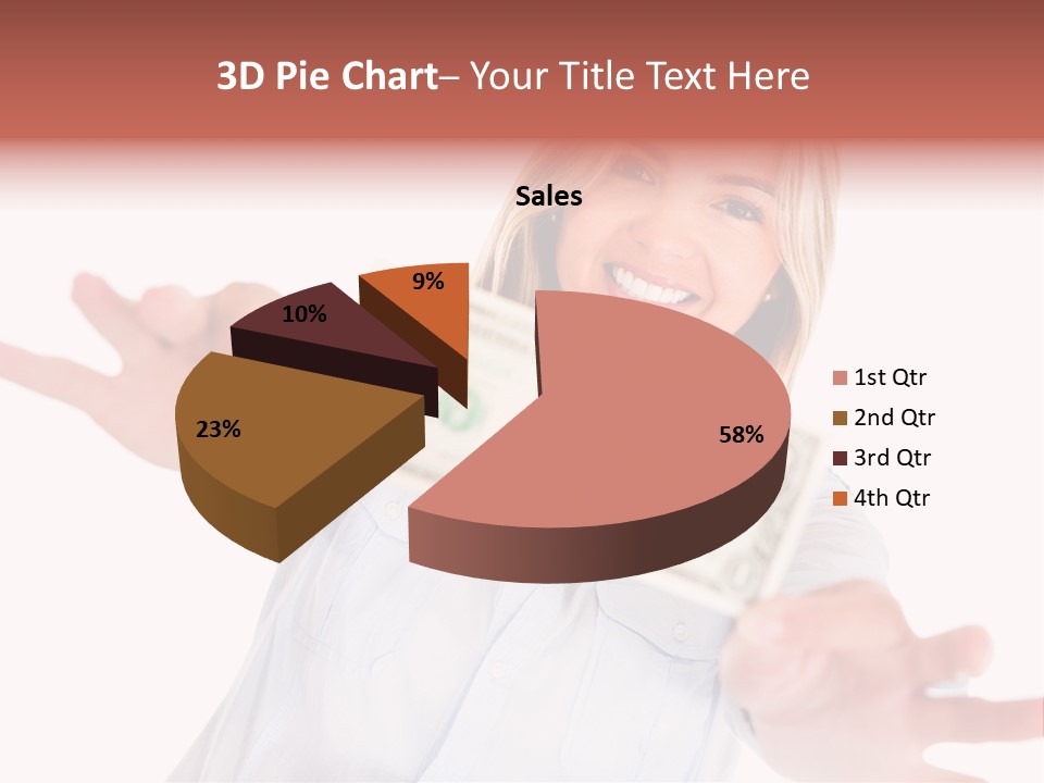 Woman Wealth Investment PowerPoint Template