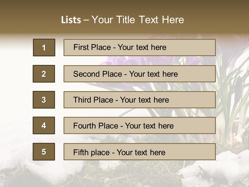 Melting Space Meadow PowerPoint Template