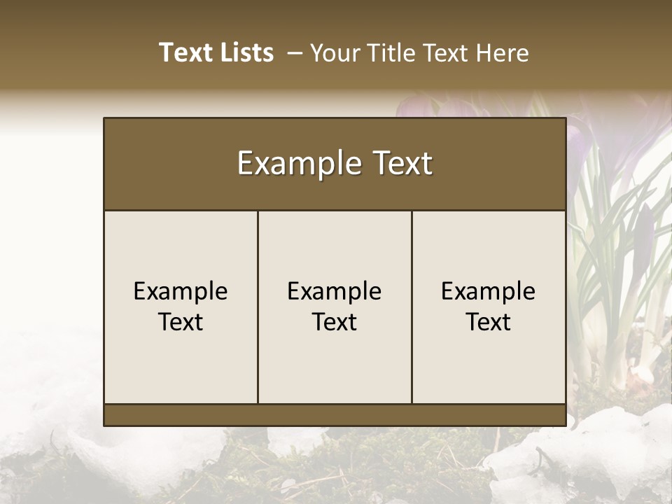 Melting Space Meadow PowerPoint Template