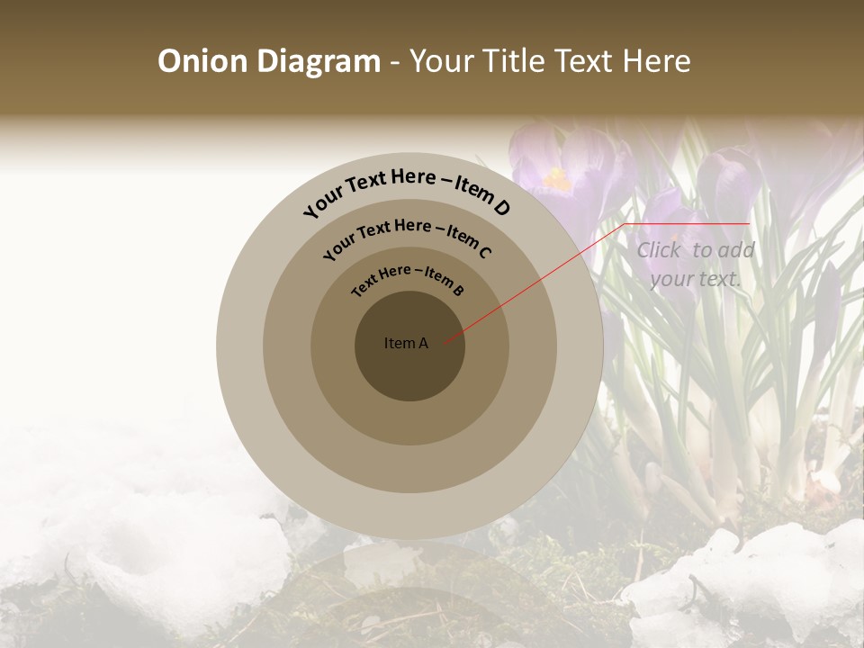 Melting Space Meadow PowerPoint Template