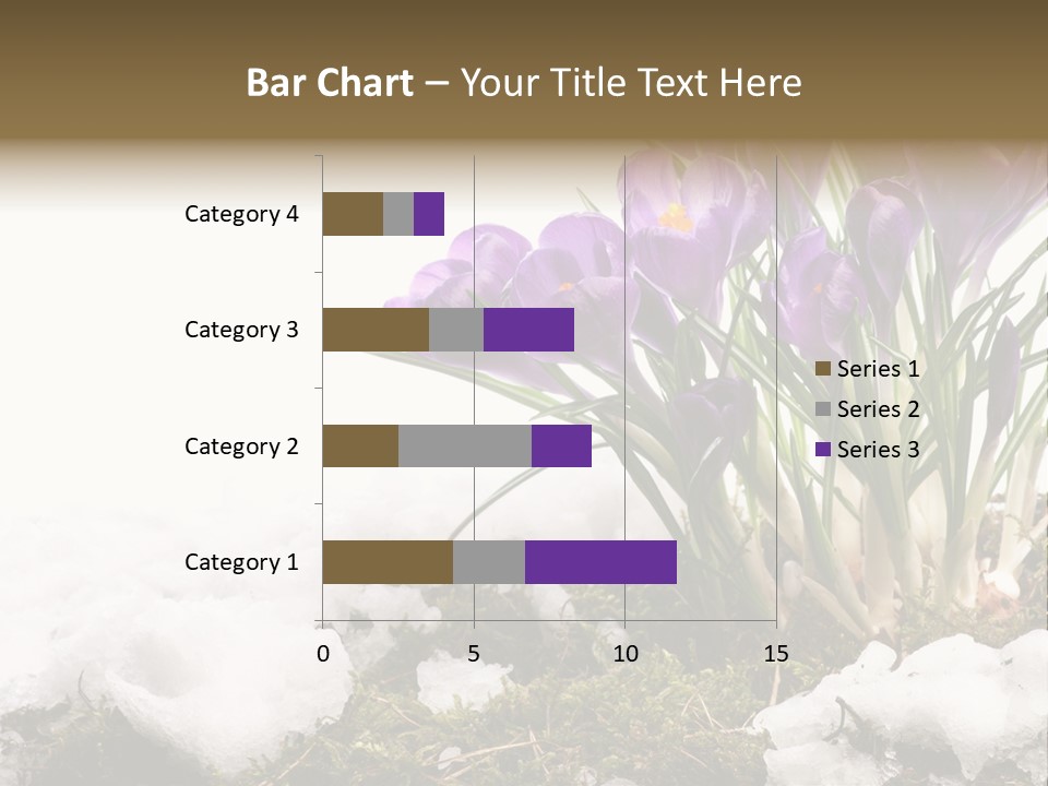 Melting Space Meadow PowerPoint Template