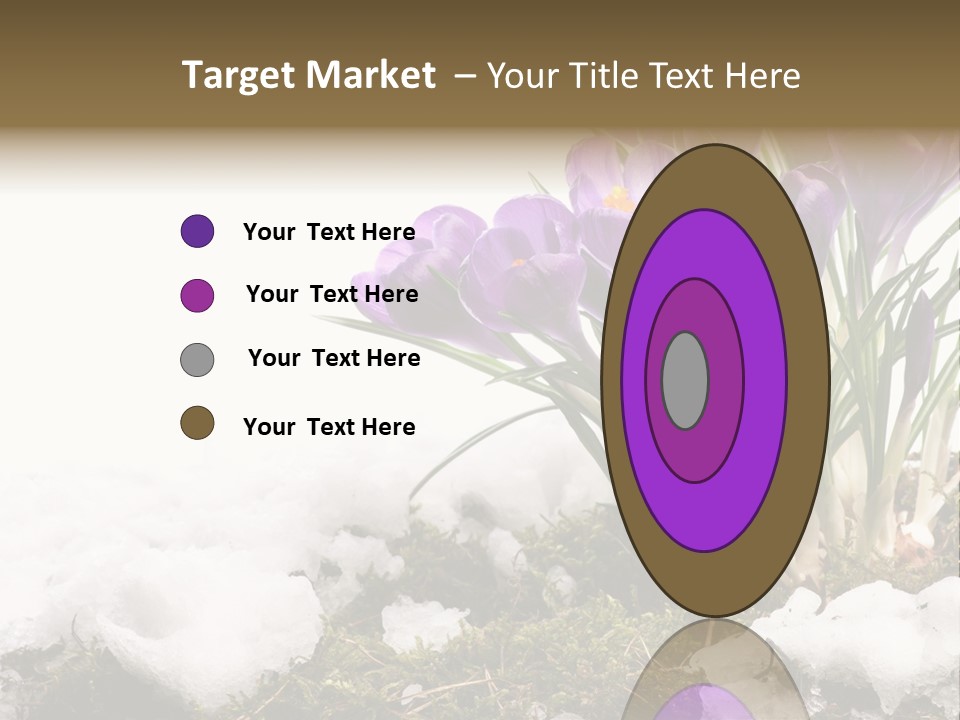 Melting Space Meadow PowerPoint Template