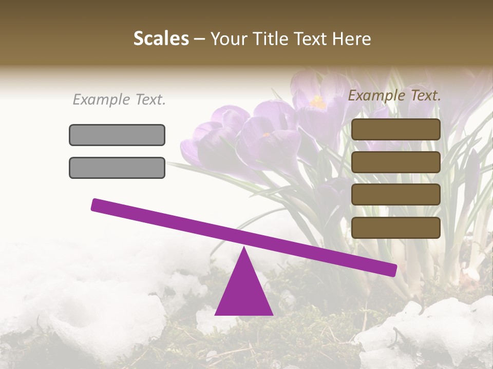 Melting Space Meadow PowerPoint Template