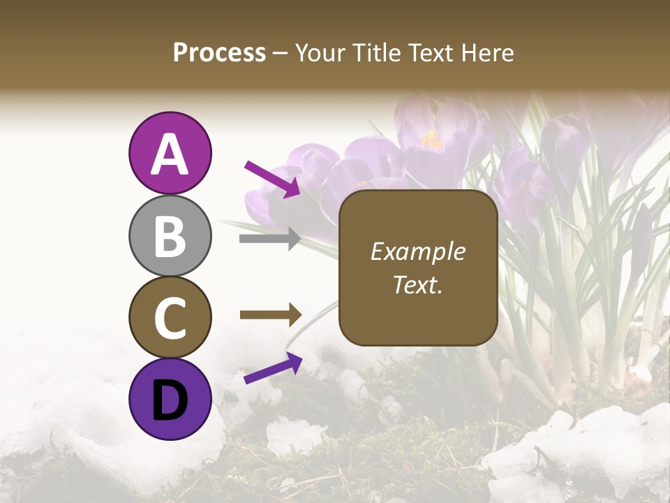Melting Space Meadow PowerPoint Template