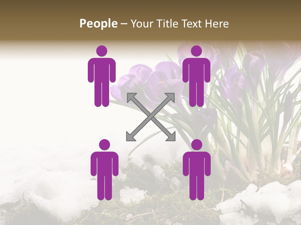 Melting Space Meadow PowerPoint Template