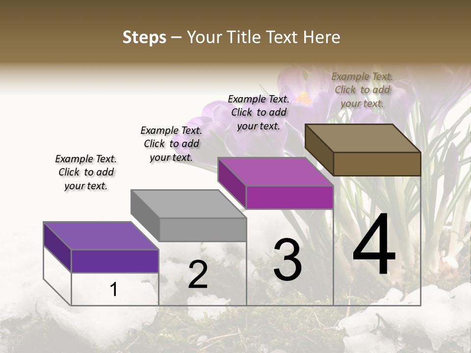 Melting Space Meadow PowerPoint Template