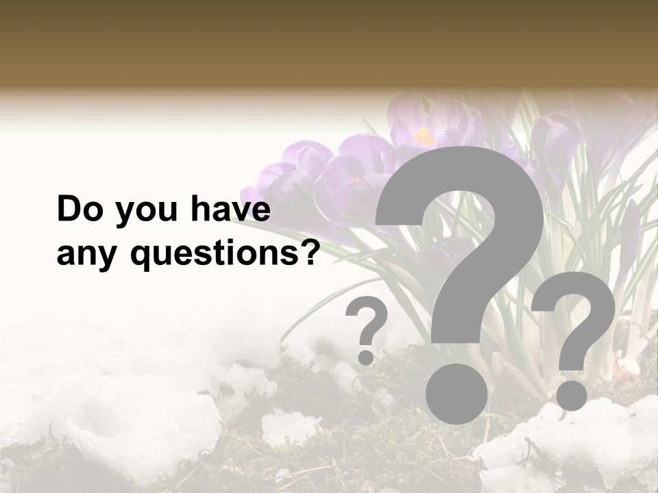 Melting Space Meadow PowerPoint Template