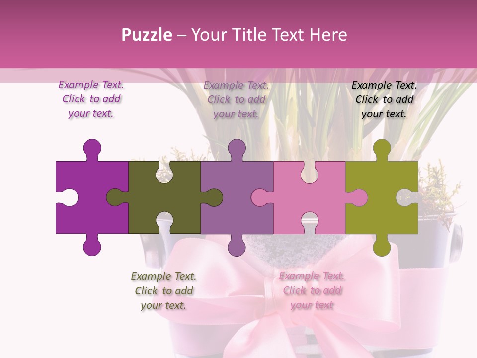 Decoration Present Elegant PowerPoint Template