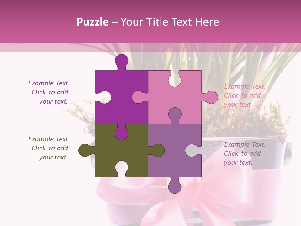 Decoration Present Elegant PowerPoint Template