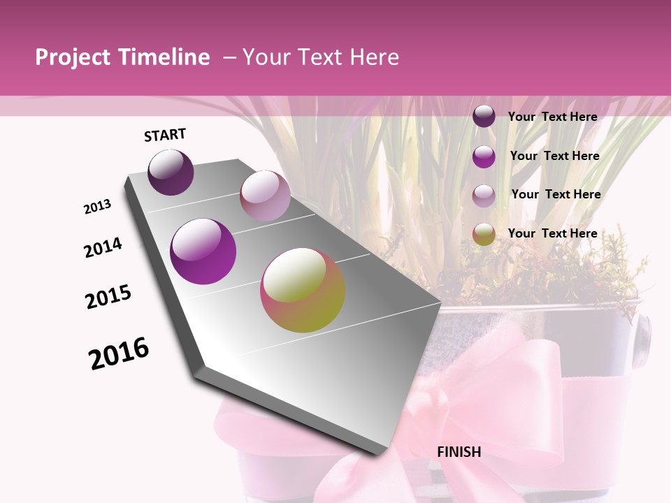 Decoration Present Elegant PowerPoint Template