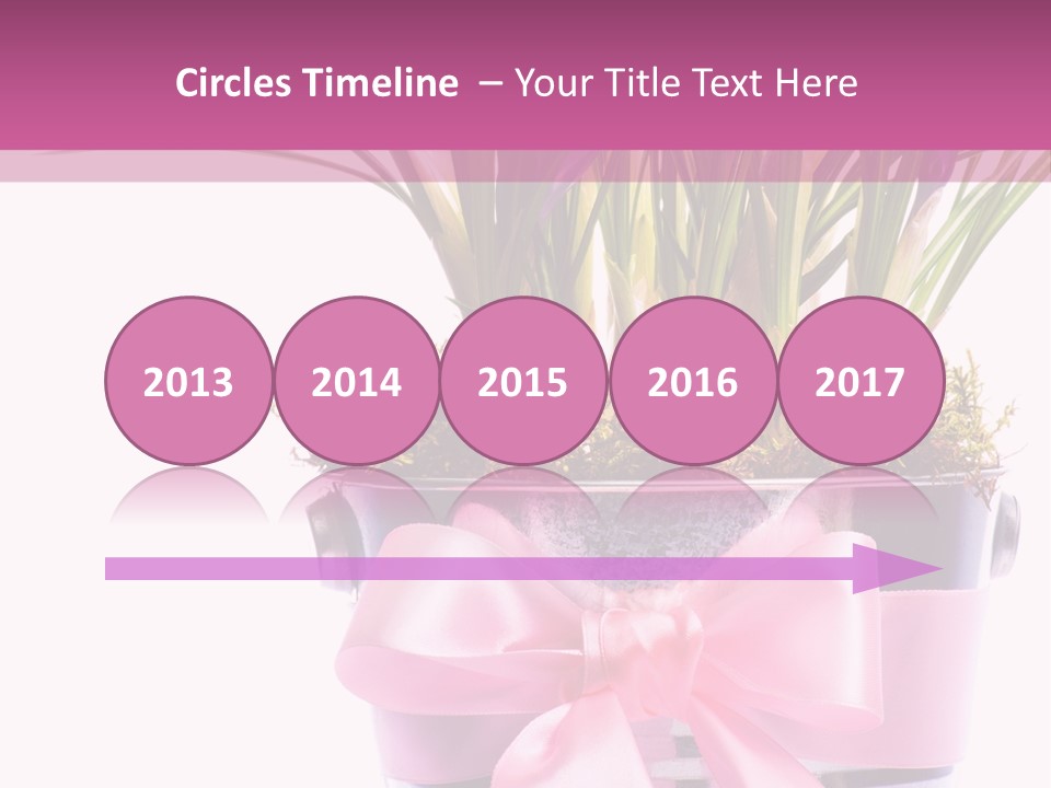 Decoration Present Elegant PowerPoint Template