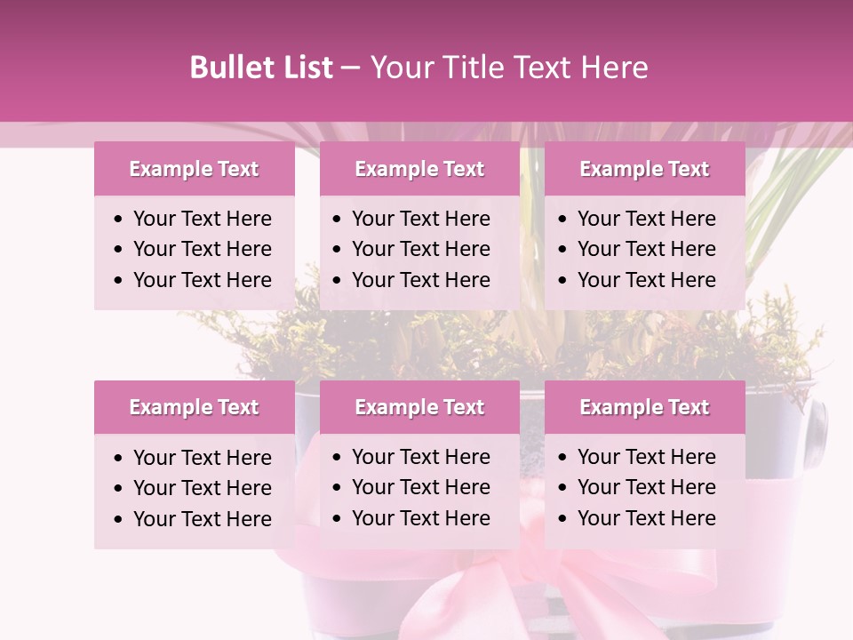 Decoration Present Elegant PowerPoint Template