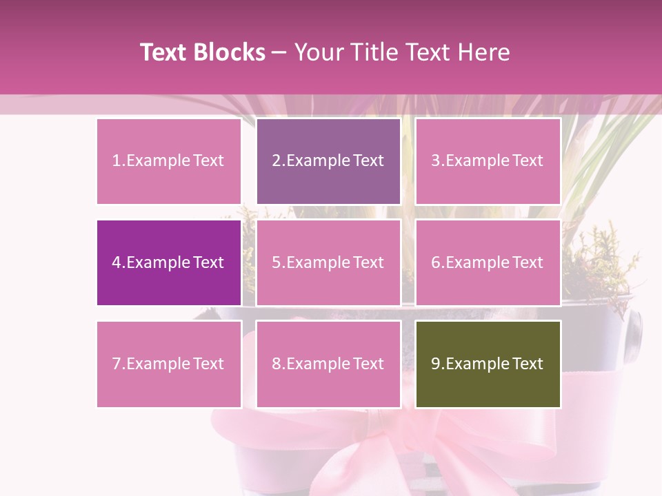 Decoration Present Elegant PowerPoint Template