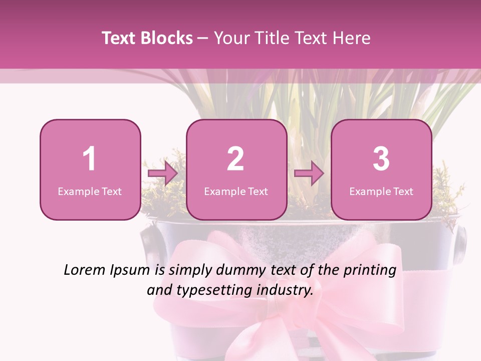 Decoration Present Elegant PowerPoint Template