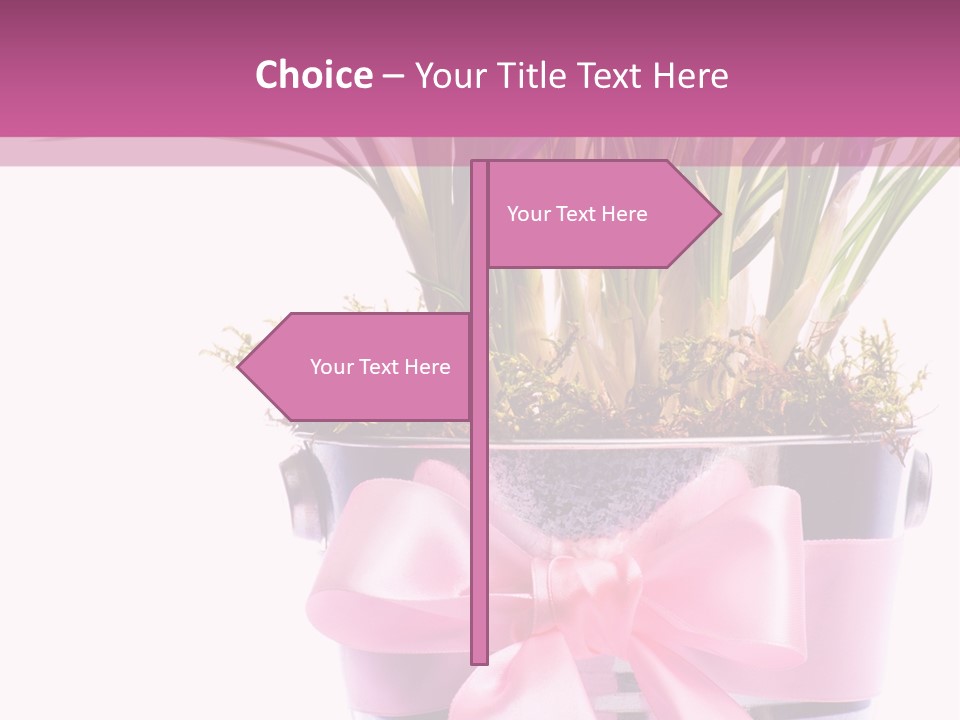 Decoration Present Elegant PowerPoint Template