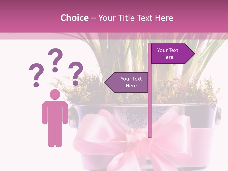 Decoration Present Elegant PowerPoint Template