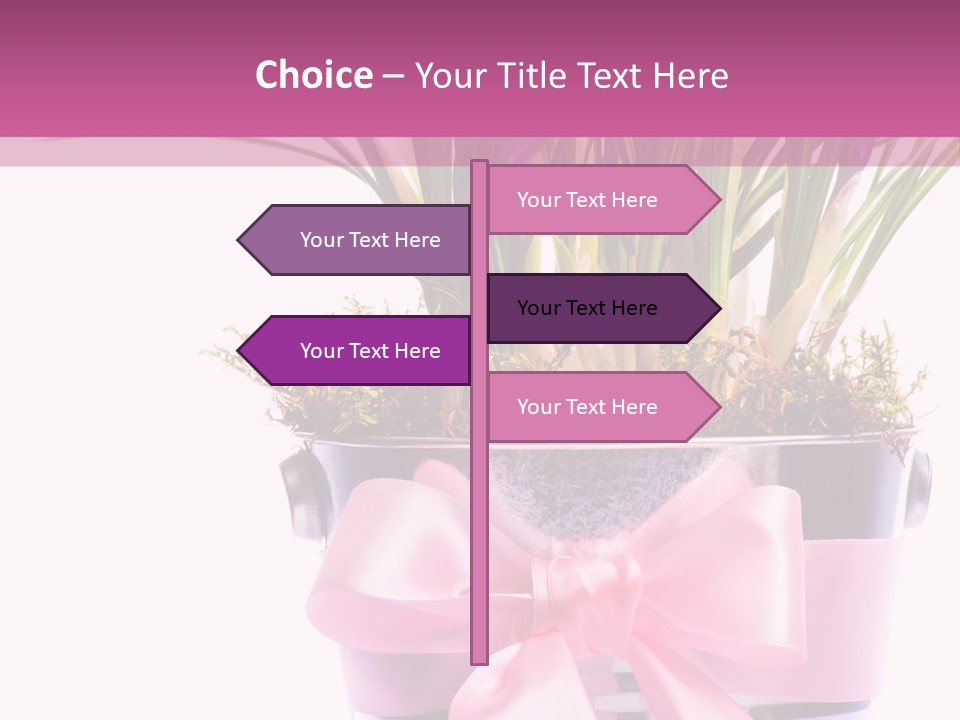 Decoration Present Elegant PowerPoint Template