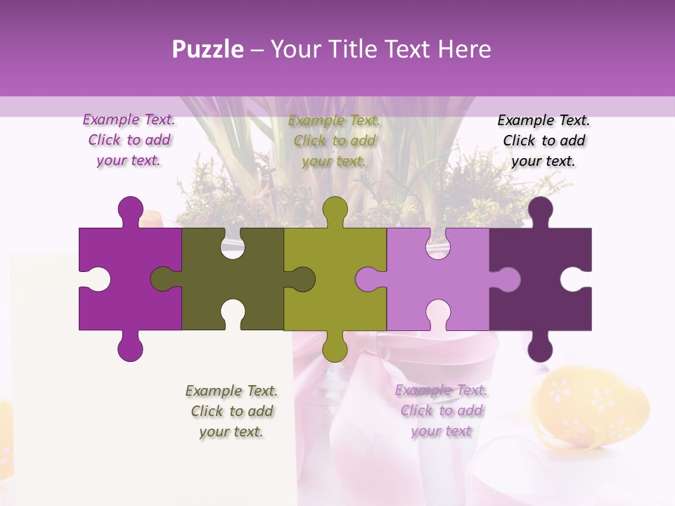 Decor Bucket Decoration PowerPoint Template