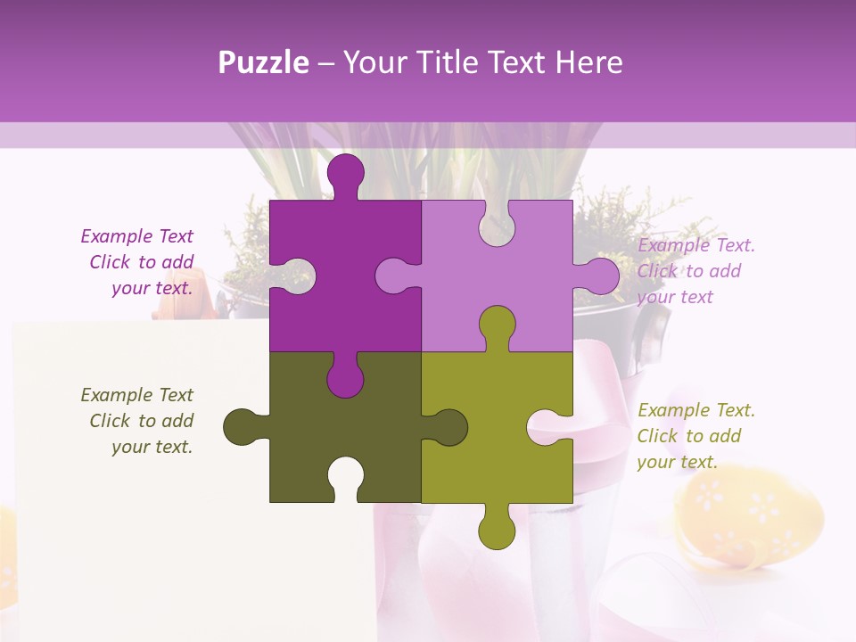 Decor Bucket Decoration PowerPoint Template