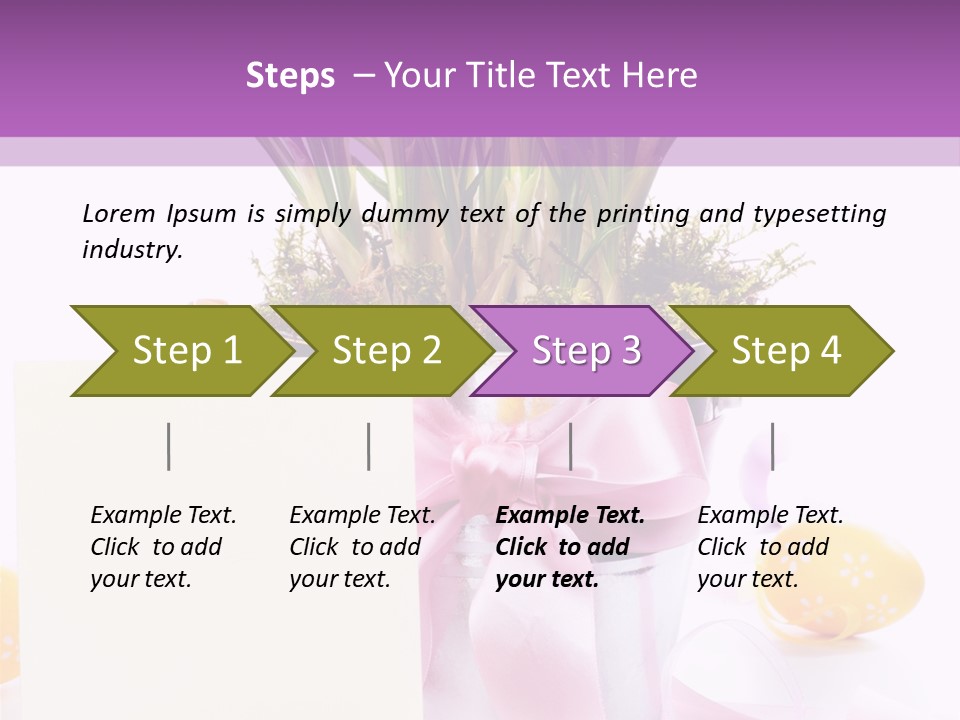 Decor Bucket Decoration PowerPoint Template