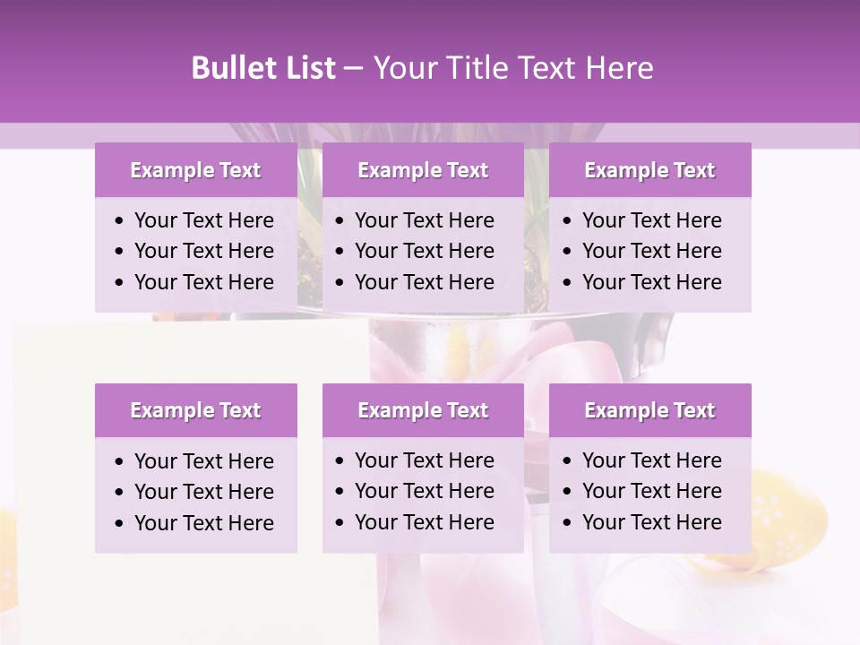 Decor Bucket Decoration PowerPoint Template