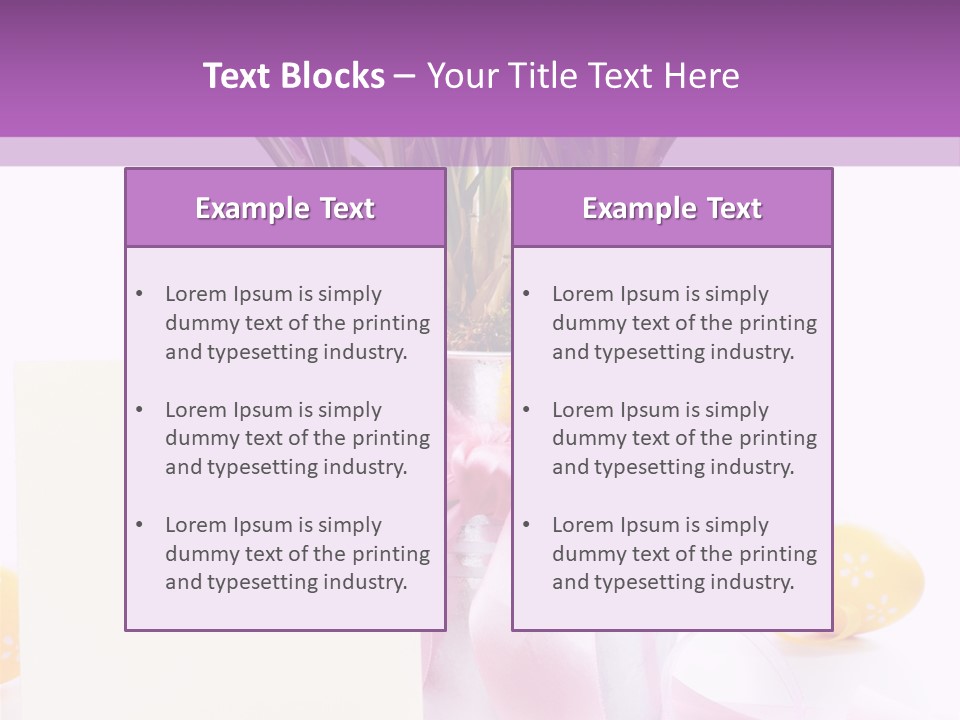 Decor Bucket Decoration PowerPoint Template