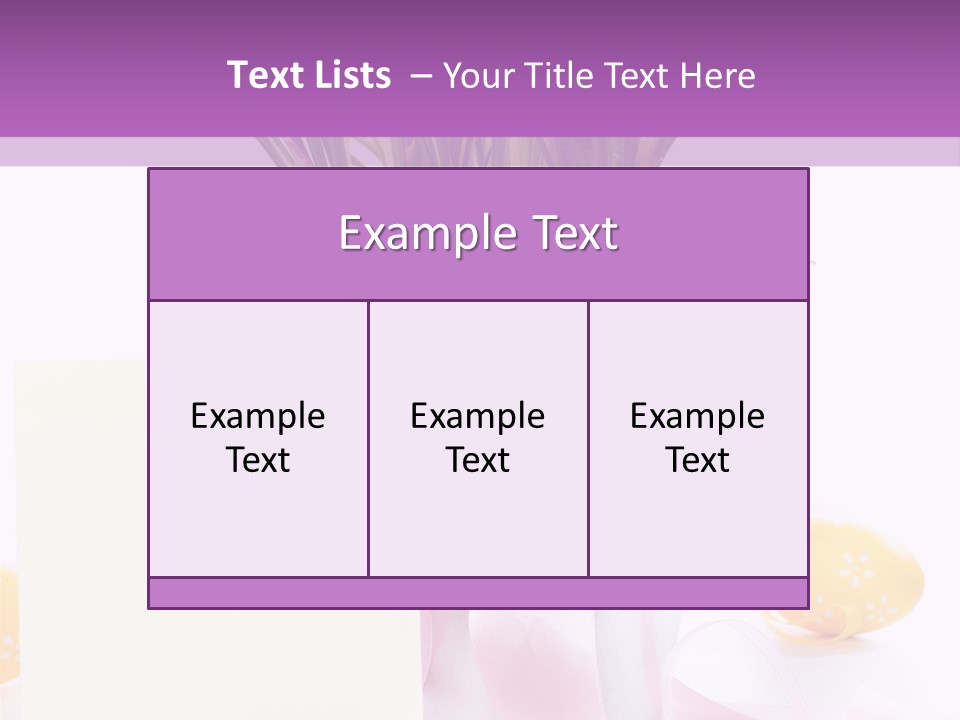 Decor Bucket Decoration PowerPoint Template