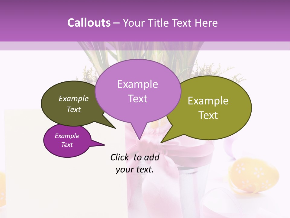 Decor Bucket Decoration PowerPoint Template