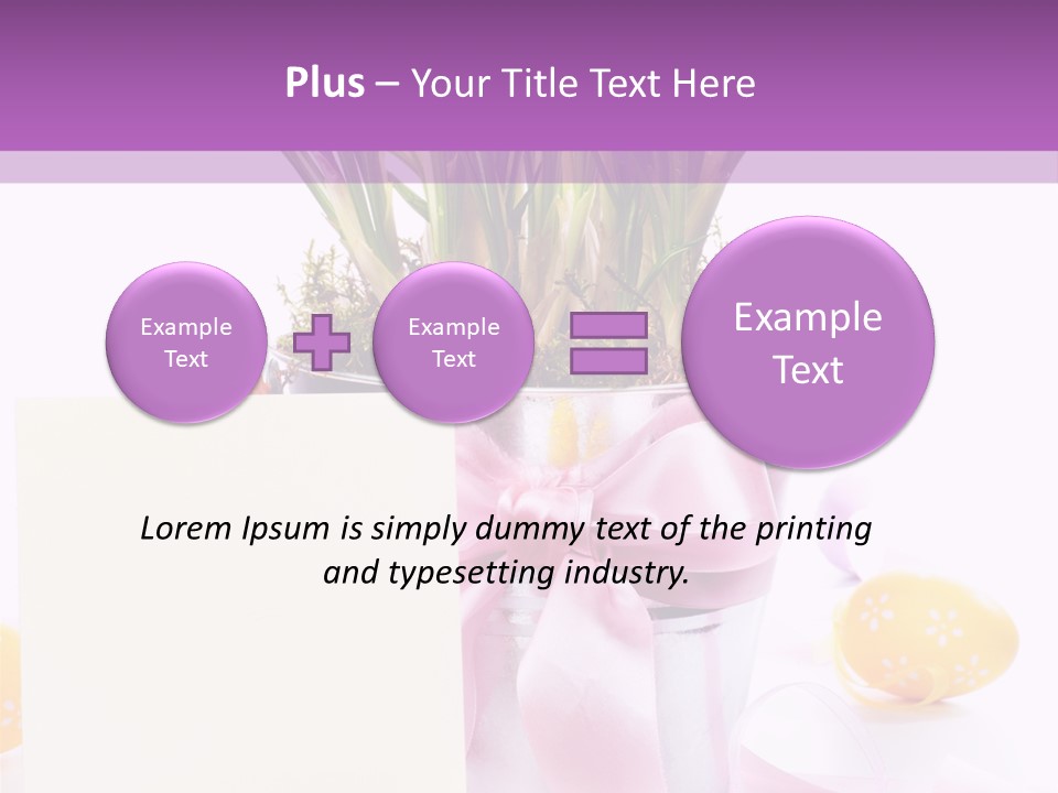 Decor Bucket Decoration PowerPoint Template