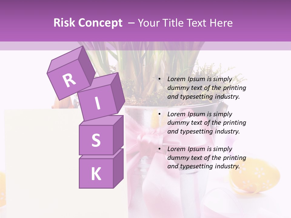 Decor Bucket Decoration PowerPoint Template