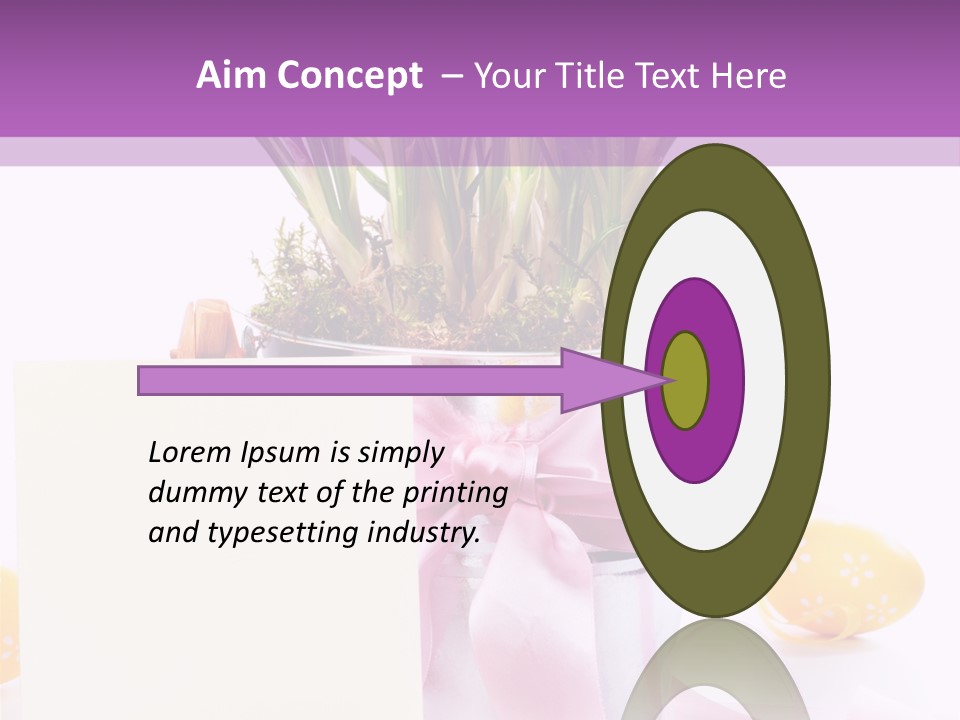 Decor Bucket Decoration PowerPoint Template