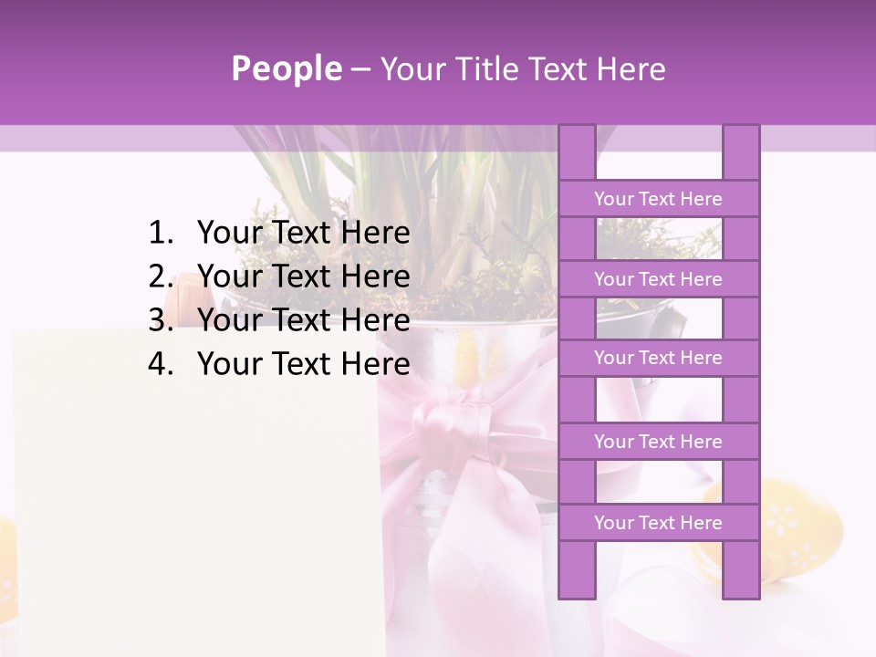 Decor Bucket Decoration PowerPoint Template