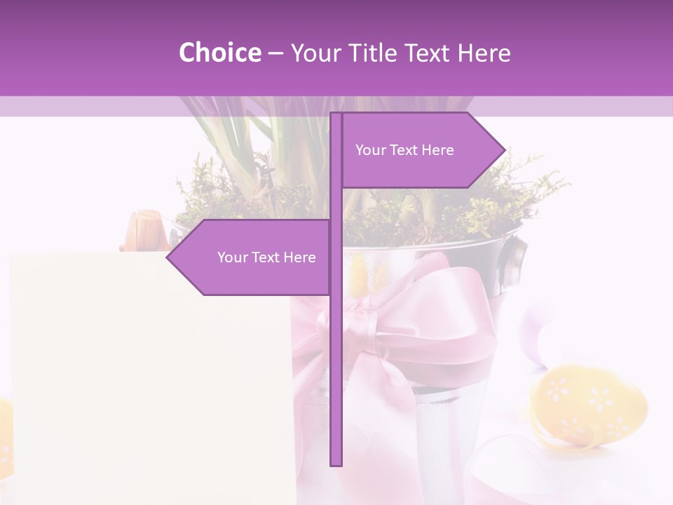 Decor Bucket Decoration PowerPoint Template
