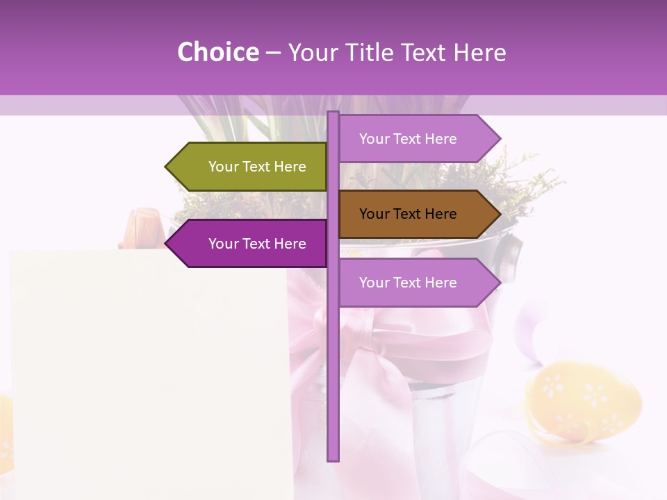 Decor Bucket Decoration PowerPoint Template