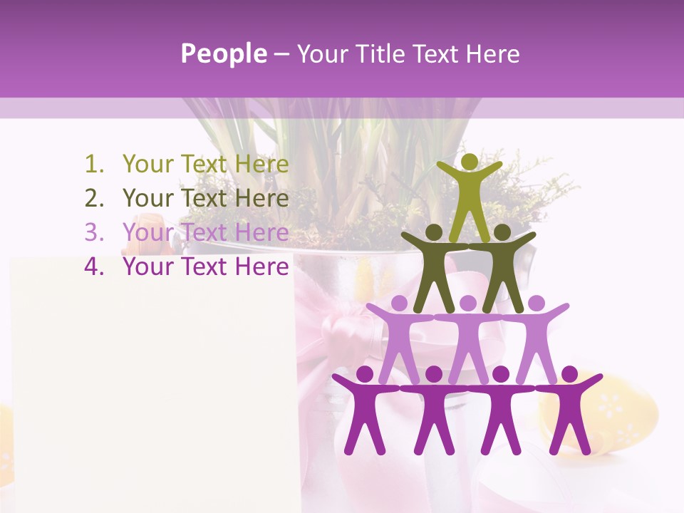 Decor Bucket Decoration PowerPoint Template