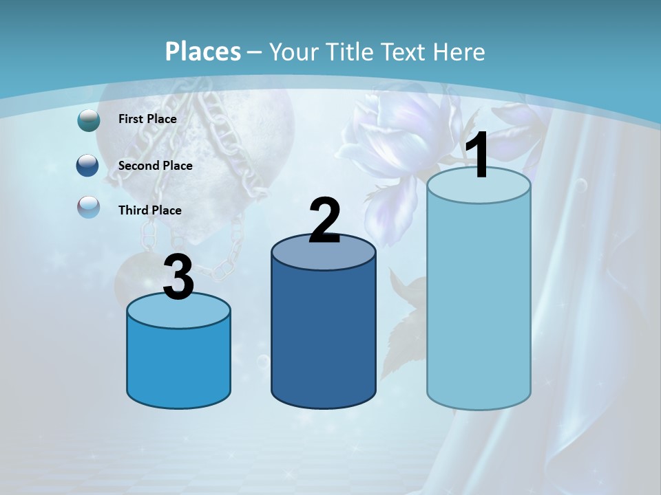 Ksi Fantasy Romantyczny PowerPoint Template