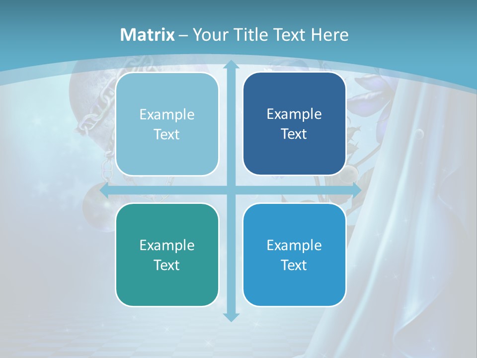 Ksi Fantasy Romantyczny PowerPoint Template