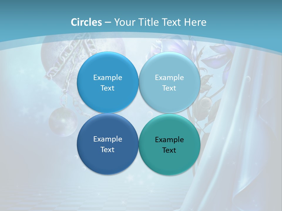 Ksi Fantasy Romantyczny PowerPoint Template