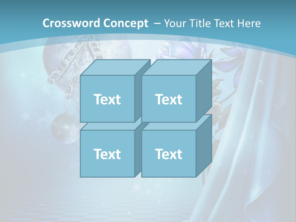 Ksi Fantasy Romantyczny PowerPoint Template