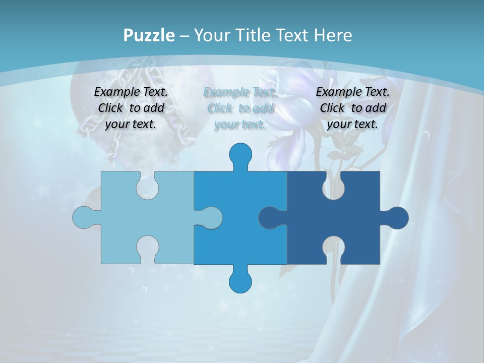 Ksi Fantasy Romantyczny PowerPoint Template