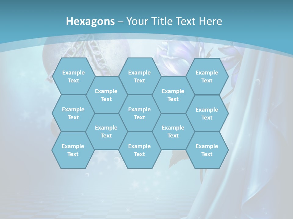 Ksi Fantasy Romantyczny PowerPoint Template