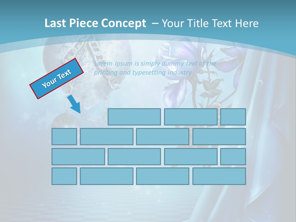 Ksi Fantasy Romantyczny PowerPoint Template