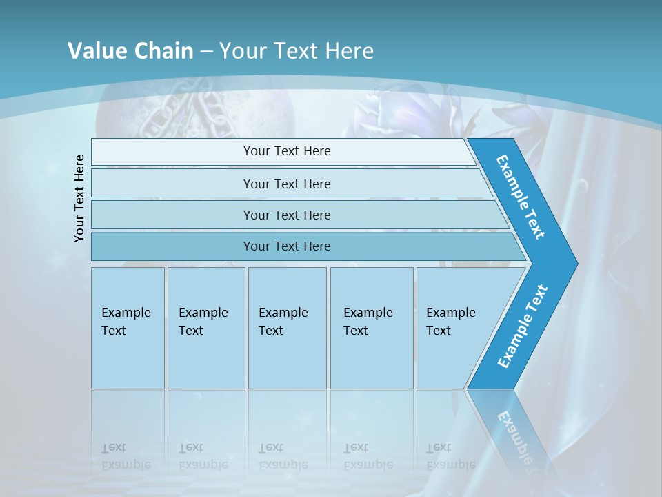 Ksi Fantasy Romantyczny PowerPoint Template