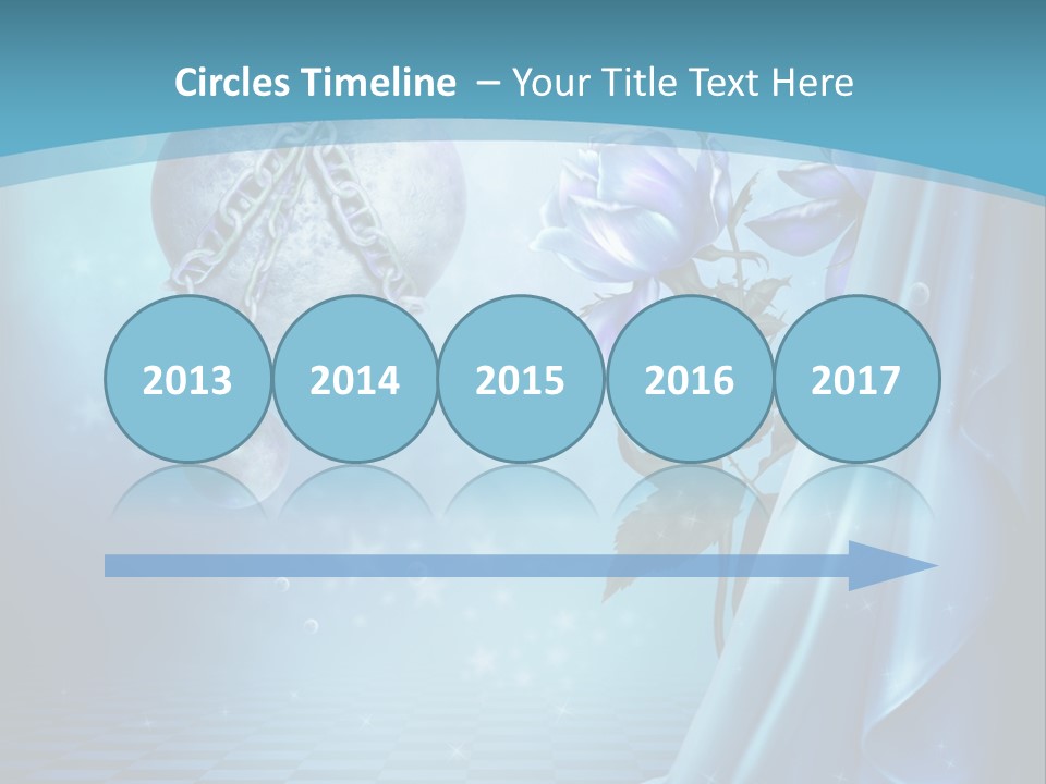 Ksi Fantasy Romantyczny PowerPoint Template