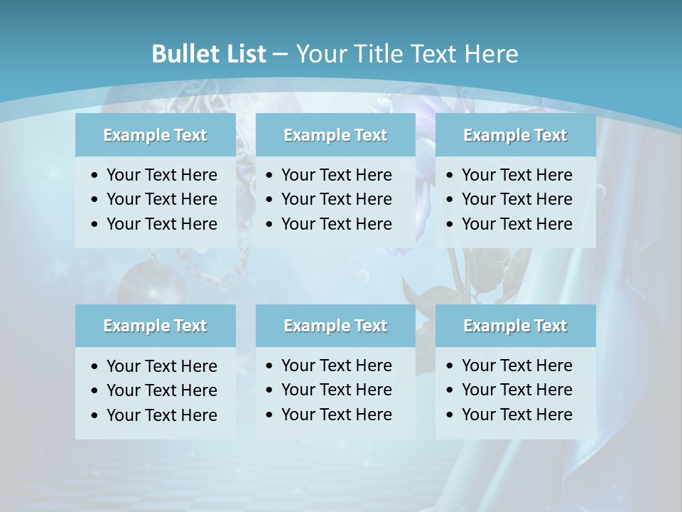Ksi Fantasy Romantyczny PowerPoint Template