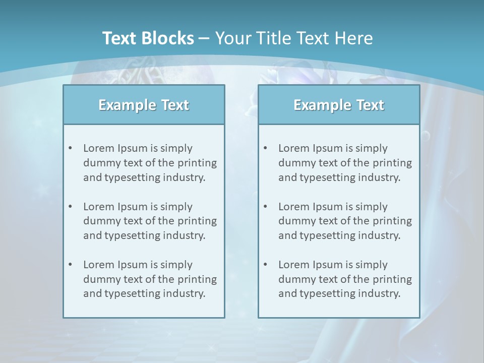Ksi Fantasy Romantyczny PowerPoint Template