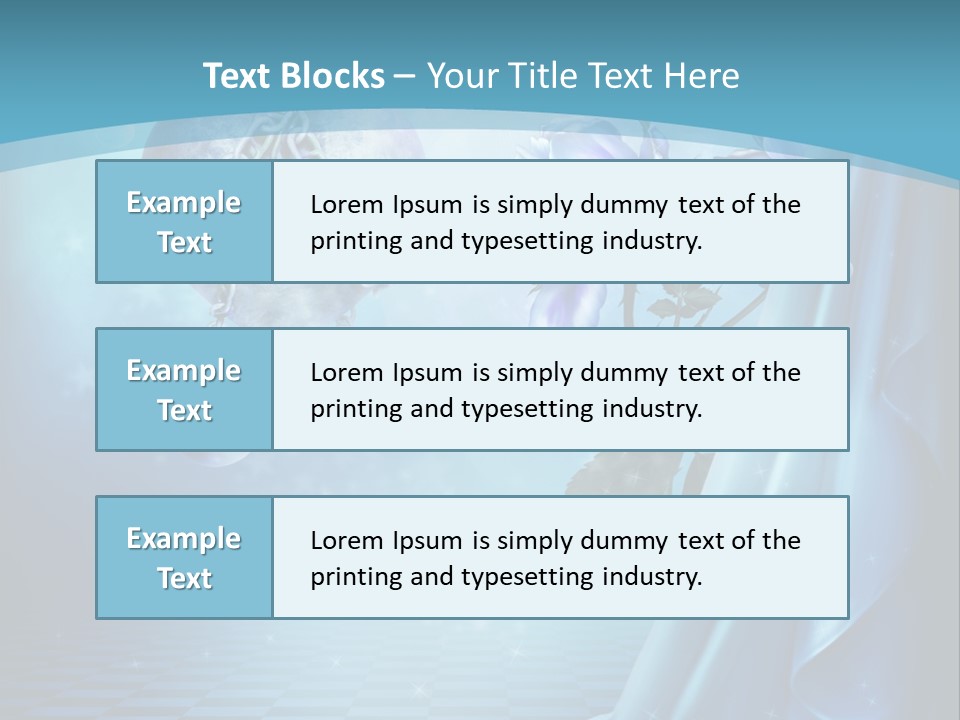 Ksi Fantasy Romantyczny PowerPoint Template