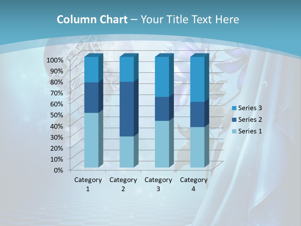 Ksi Fantasy Romantyczny PowerPoint Template